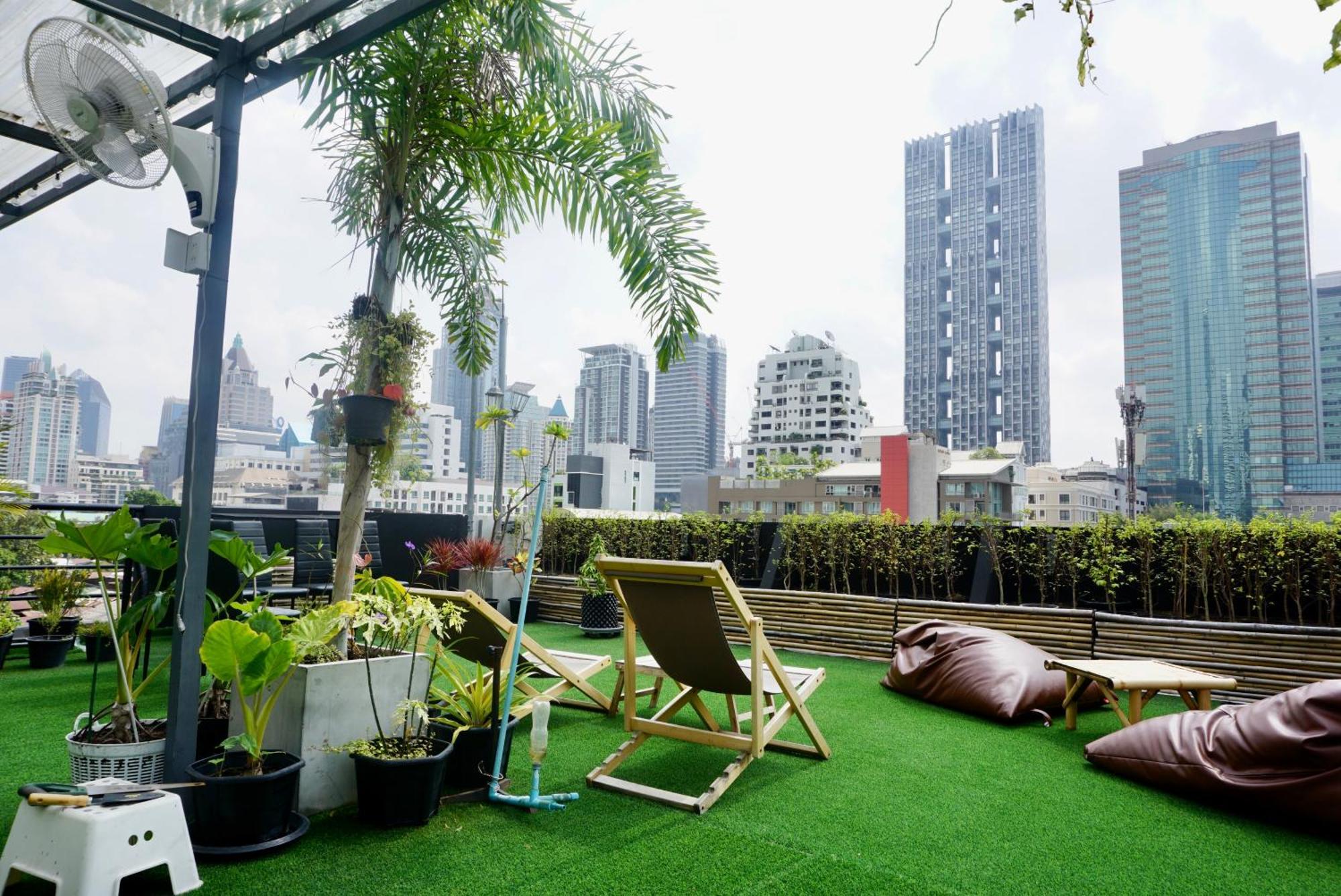 Silom Soi 3 Hash Apartment Hip And Funky With Rooftop View Bangkok Eksteriør bilde